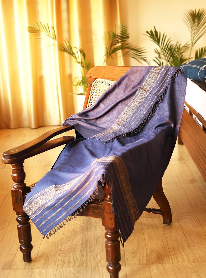 Indigo- Eri Throw