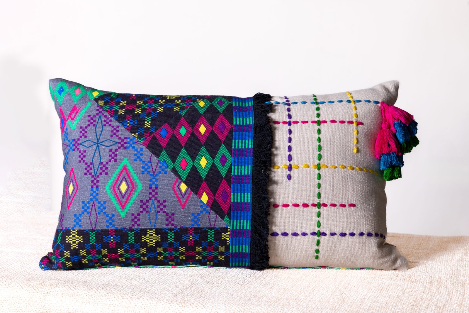 Hand Embroidered and Patchwork | PHAWNGPUI STAR - Zoram Collection