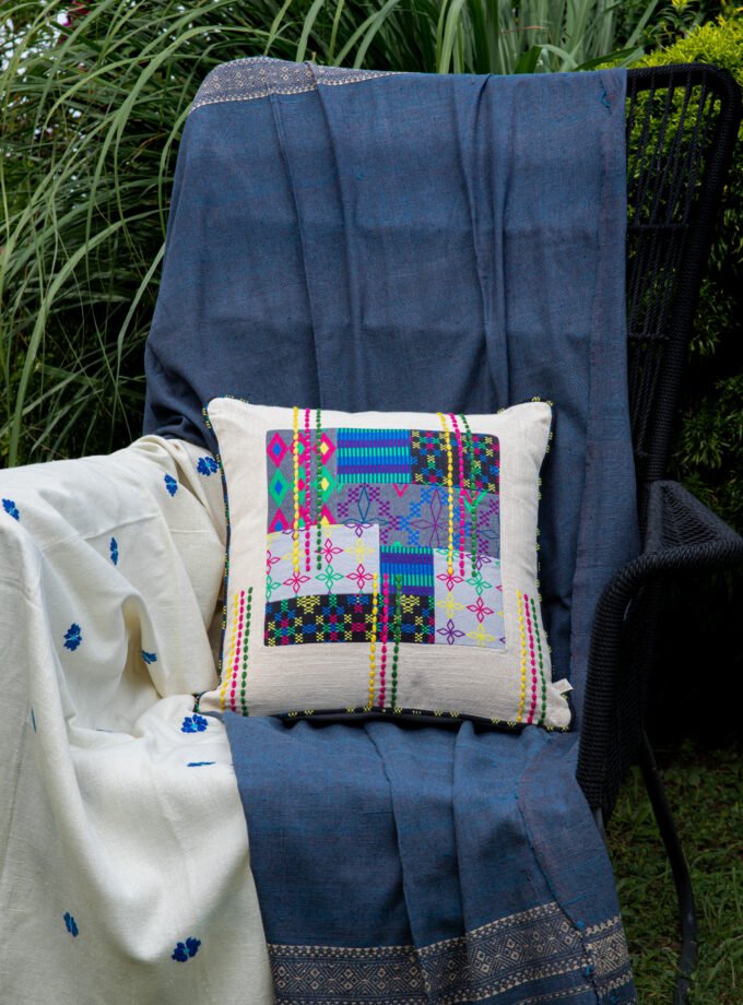 Hand Embroidered and Patch Work  | Zoram Mosaic -  The Zoram Collection