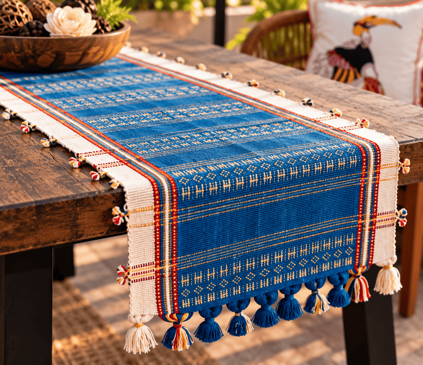 Handwoven Table Runner | Nutayekha — Chakhesang - Image 2